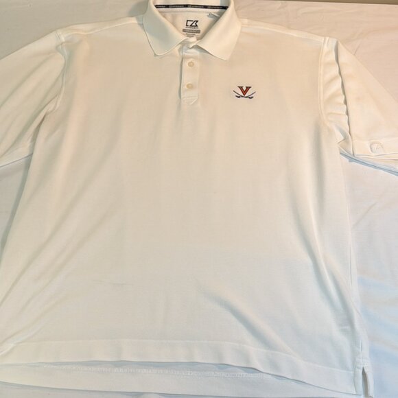 Virginia Tech Cutter & Buck Polo XL CB DryTek Moisture Wicking Breathable Comfy - Picture 8 of 16
